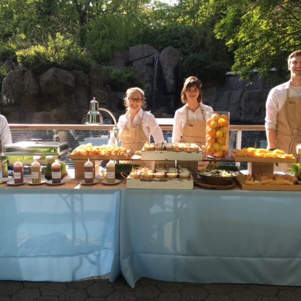 fun food buffet station central park zoo