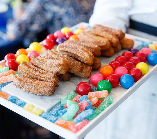 creative fun mitzvah food mini churros