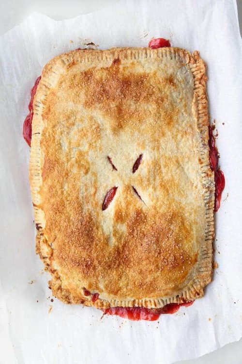 Chef Kate’s Family Recipe DoubleCrust Strawberry Rhubarb Pie Thomas